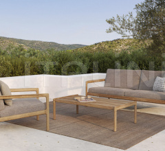 Итальянские Уличные столики - Журнальный столик Teak Jack outdoor coffee table фабрика Ethnicraft