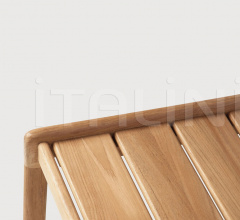 Итальянские Уличные столики - Столик Teak Jack outdoor side table фабрика Ethnicraft