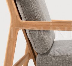 Кресло Teak Jack outdoor lounge chair - mocha Кресло Teak Jack outdoor lounge chair - mocha фабрика Ethnicraft