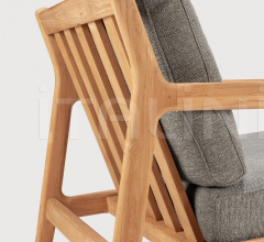 Кресло Teak Jack outdoor lounge chair - mocha Кресло Teak Jack outdoor lounge chair - mocha фабрика Ethnicraft