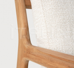 Двухместный диван Teak Jack outdoor sofa - off-white Двухместный диван Teak Jack outdoor sofa - off-white фабрика Ethnicraft