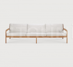 Трехместный диван Teak Jack outdoor sofa - off-white Трехместный диван Teak Jack outdoor sofa - off-white фабрика Ethnicraft