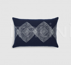 Подушка Navy Linear Diamonds cushion Подушка Navy Linear Diamonds cushion фабрика Ethnicraft