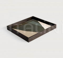 Поднос Blue Wabi Sabi glass tray Поднос Blue Wabi Sabi glass tray фабрика Ethnicraft