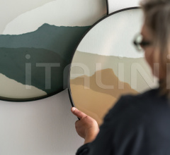 Поднос Blue Wabi Sabi glass tray Поднос Blue Wabi Sabi glass tray фабрика Ethnicraft