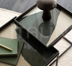 Поднос Cream Wabi Sabi glass tray Поднос Cream Wabi Sabi glass tray фабрика Ethnicraft