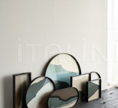 Поднос Cream Wabi Sabi glass tray Поднос Cream Wabi Sabi glass tray фабрика Ethnicraft