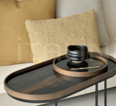 Поднос Bronze Organic glass tray Поднос Bronze Organic glass tray фабрика Ethnicraft