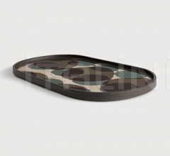 Поднос Connected Dots glass tray Поднос Connected Dots glass tray фабрика Ethnicraft