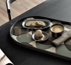 Поднос Connected Dots glass tray Поднос Connected Dots glass tray фабрика Ethnicraft