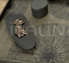 Поднос Black Slices wooden tray Поднос Black Slices wooden tray фабрика Ethnicraft