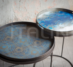 Поднос Blue Mist Organic glass tray Поднос Blue Mist Organic glass tray фабрика Ethnicraft