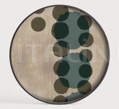 Поднос Slate Layered Dots glass tray Поднос Slate Layered Dots glass tray фабрика Ethnicraft