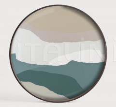 Поднос Slate Wabi Sabi glass tray Поднос Slate Wabi Sabi glass tray фабрика Ethnicraft