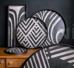 Поднос Asymmetric Dot wooden tray Поднос Asymmetric Dot wooden tray фабрика Ethnicraft