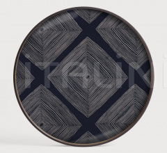 Поднос Ink Linear Squares glass tray Поднос Ink Linear Squares glass tray фабрика Ethnicraft