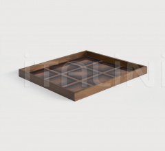 Поднос Ink Squares glass tray Поднос Ink Squares glass tray фабрика Ethnicraft