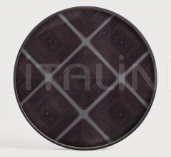 Поднос Slate Linear Squares glass tray Поднос Slate Linear Squares glass tray фабрика Ethnicraft