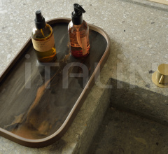 Поднос Bronze Organic glass valet tray Поднос Bronze Organic glass valet tray фабрика Ethnicraft