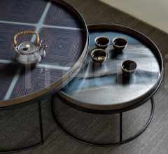 Поднос Graphite Organic glass tray Поднос Graphite Organic glass tray фабрика Ethnicraft