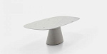 Чувственный, смелый и элегантный бетон: стол Rock Maxi от MDF Italia