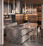 Совершенство геометрии и функциональности: кухни Alea Pro от Poliform