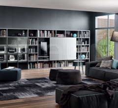 Итальянские Гостиная - Книжный стеллаж My Space Montreal Итальянские Гостиная - Книжный стеллаж My Space Montreal фабрика Alf DaFre