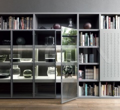 Итальянские Гостиная - Книжный стеллаж My Space Montreal Итальянские Гостиная - Книжный стеллаж My Space Montreal фабрика Alf DaFre