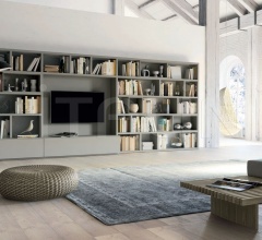 Итальянские Модульные системы - Модульная система My Space Oslo Platino Итальянские Модульные системы - Модульная система My Space Oslo Platino фабрика Alf DaFre