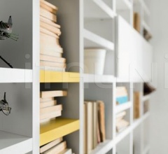 Книжный стеллаж My Space Amsterdam Bianco Книжный стеллаж My Space Amsterdam Bianco фабрика Alf DaFre
