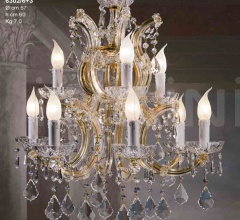 Итальянские Свет - Люстра 6302/6+3 фабрика Beby Group