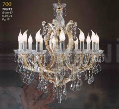Итальянские Свет - Люстра 780/12 фабрика Beby Group