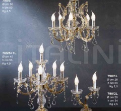 Итальянские Настольные светильники - Настольная лампа 765/5+1L Итальянские Настольные светильники - Настольная лампа 765/5+1L фабрика Beby Group