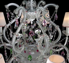 Люстра 0130B02 White with Pink Люстра 0130B02 White with Pink фабрика Beby Group