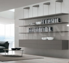 Итальянские Стеллажи - Книжный стеллаж IBIS фабрика Alivar