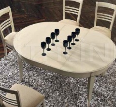 Раздвижной стол 318 Bianco Antico Раздвижной стол 318 Bianco Antico фабрика FM Bottega D’Arte