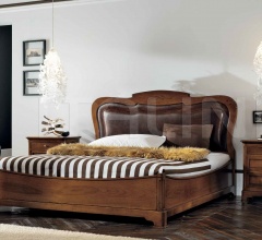 Кровать 804 Noce Biondo Кровать 804 Noce Biondo фабрика FM Bottega D’Arte