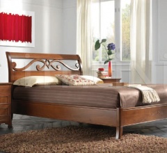 Кровать 811 Noce Biondo Кровать 811 Noce Biondo фабрика FM Bottega D’Arte