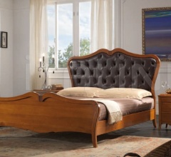 Кровать 829 Noce Biondo Кровать 829 Noce Biondo фабрика FM Bottega D’Arte