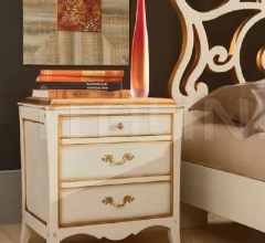 Тумбочка 821 Bianco/Oro Тумбочка 821 Bianco/Oro фабрика FM Bottega D’Arte