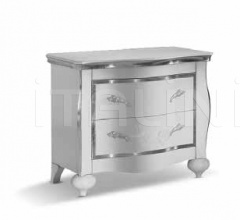 Тумбочка CMD100 silver white Тумбочка CMD100 silver white фабрика Ferretti & Ferretti