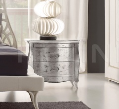 Тумбочка CMD100 silver effect Тумбочка CMD100 silver effect фабрика Ferretti & Ferretti