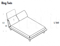 Кровать Twin Sma (закрыта)