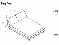 Кровать Twin Sma (закрыта)