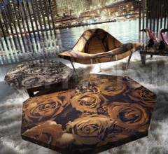 Итальянские Столики - Журнальный столик City Grey Итальянские Столики - Журнальный столик City Grey фабрика Roberto Cavalli