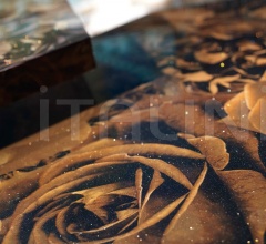 Итальянские Столики - Журнальный столик City Gold Итальянские Столики - Журнальный столик City Gold фабрика Roberto Cavalli