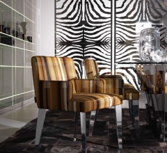 Стул с подлокотником City Стул с подлокотником City фабрика Roberto Cavalli