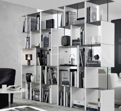 Итальянские Стеллажи - Книжный стеллаж Manhattan фабрика Jesse