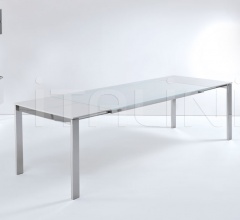 Раздвижной стол 012 Outline glass Раздвижной стол 012 Outline glass фабрика Longhi