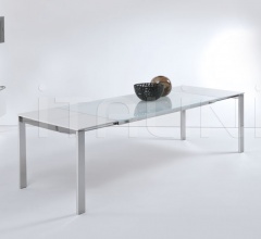 Раздвижной стол 012 Outline glass Раздвижной стол 012 Outline glass фабрика Longhi